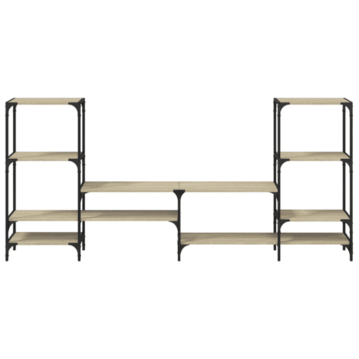Armário TV - Móvel de TV 206,5x28,5x95cm derivados de madeira carvalho sonoma Armário TV - Móvel de TV 206,5x28,5x95cm derivados de madeira carvalho sonoma
