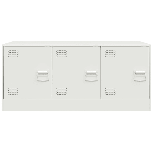 Móvel de TV - Modulo de TV - Armário de TV 99x39x44 cm aço branco
