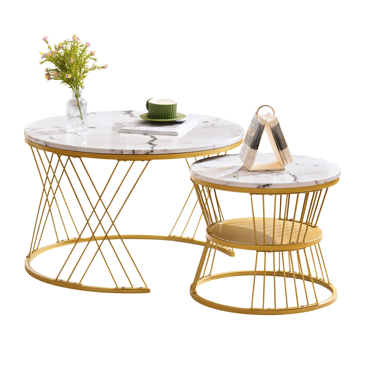 Mesa de centro nido de mdf 70x70