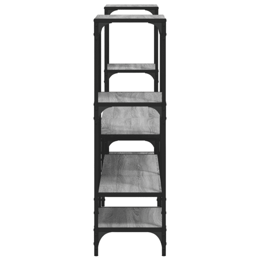 Armário TV - Móvel de TV 206,5x28,5x95cm derivados de madeira cinzento sonoma