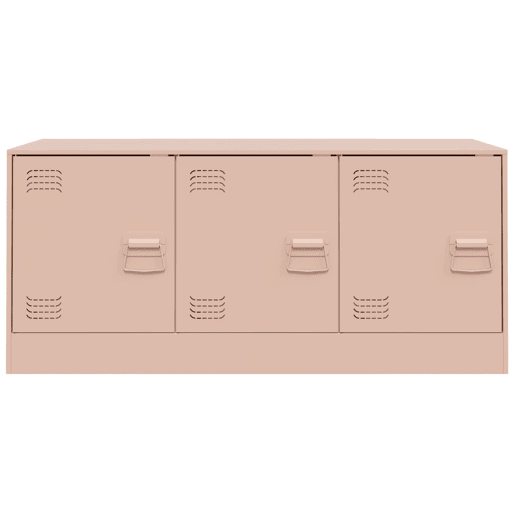 Móvel de TV - Modulo de TV - Armário de TV 99x39x44 aço rosa