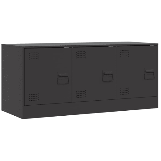 Móvel de TV - Modulo de TV - Armário de TV 99x39x44 aço preto