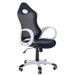 Beliani Silla de oficina iCHAIR Beliani Silla de oficina iCHAIR Blanco/ Negro