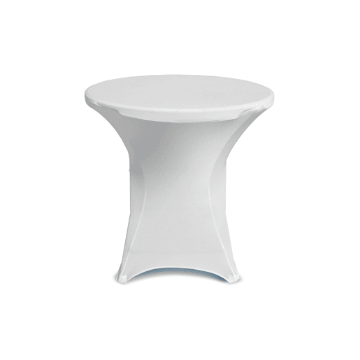 O Conjunto de 2 Mesas Redondas Dobráveis u200Bu200Bcom Capa da 7house é a solução ideal para dar um toque elegante e uniforme aos seus eventos.