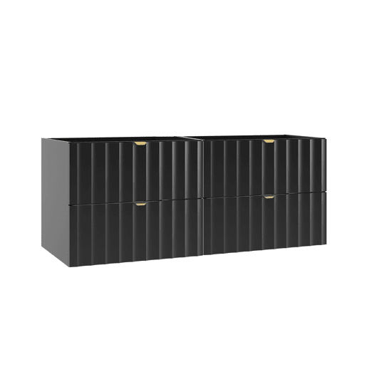 Móvel de toucador 120cm Lexa Preto