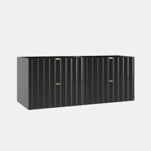 Móvel de toucador 120cm Lexa Preto