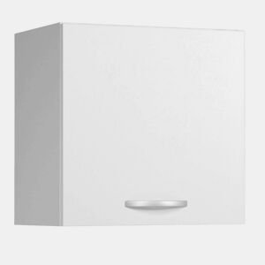 Módulo superior de cozinha 60 cm EKO branco fosco armário de armazenamento estilo moderno