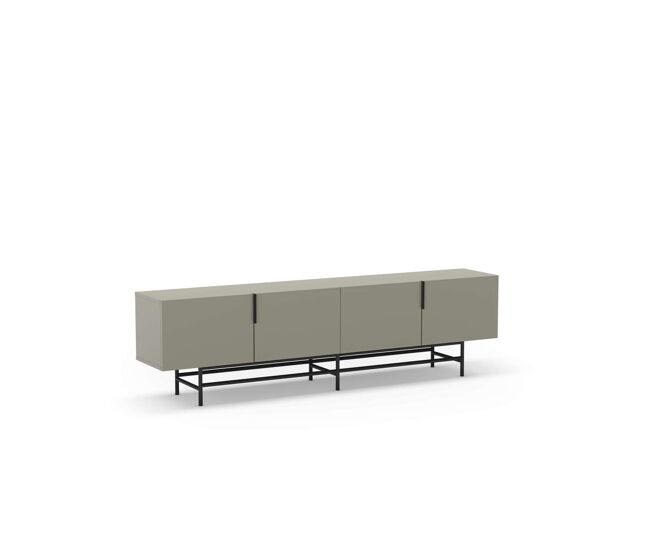 Mueble tv elena con diseño moderno y funcionalidad máxima 35 x 200 x 55 cm