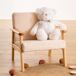 Sillón Infantil Tela Basile Muebles Niños y Niñas Sillón Infantil Tela Basile Muebles Niños y Niñas Beige