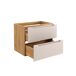 Conjunto mueble lavabo individual y columna Mallory 70 Conjunto mueble lavabo individual y columna Mallory 70 Madera