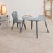 Silla Infantil Dormitorio Douceur Patas Silla Infantil Dormitorio Douceur Patas Gris/ Madera