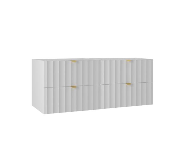 Mueble bajo lavabo 120cm lexa blanco