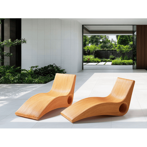 Beliani Cadeira loungerelax AIROLE Beliani Cadeira loungerelax AIROLE