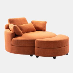 Cadeirão YHL Voyura Q-MYD-2306-DARKBROWN Estilo Moderno - Castanho Escur
