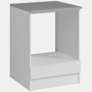 Módulo de forno inferior 60 cm EKO cozinha modular branco fosco estilo moderno