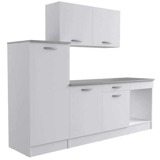 Módulo de forno inferior 60 cm EKO cozinha modular branco fosco estilo moderno Módulo de forno inferior 60 cm EKO cozinha modular branco fosco estilo moderno