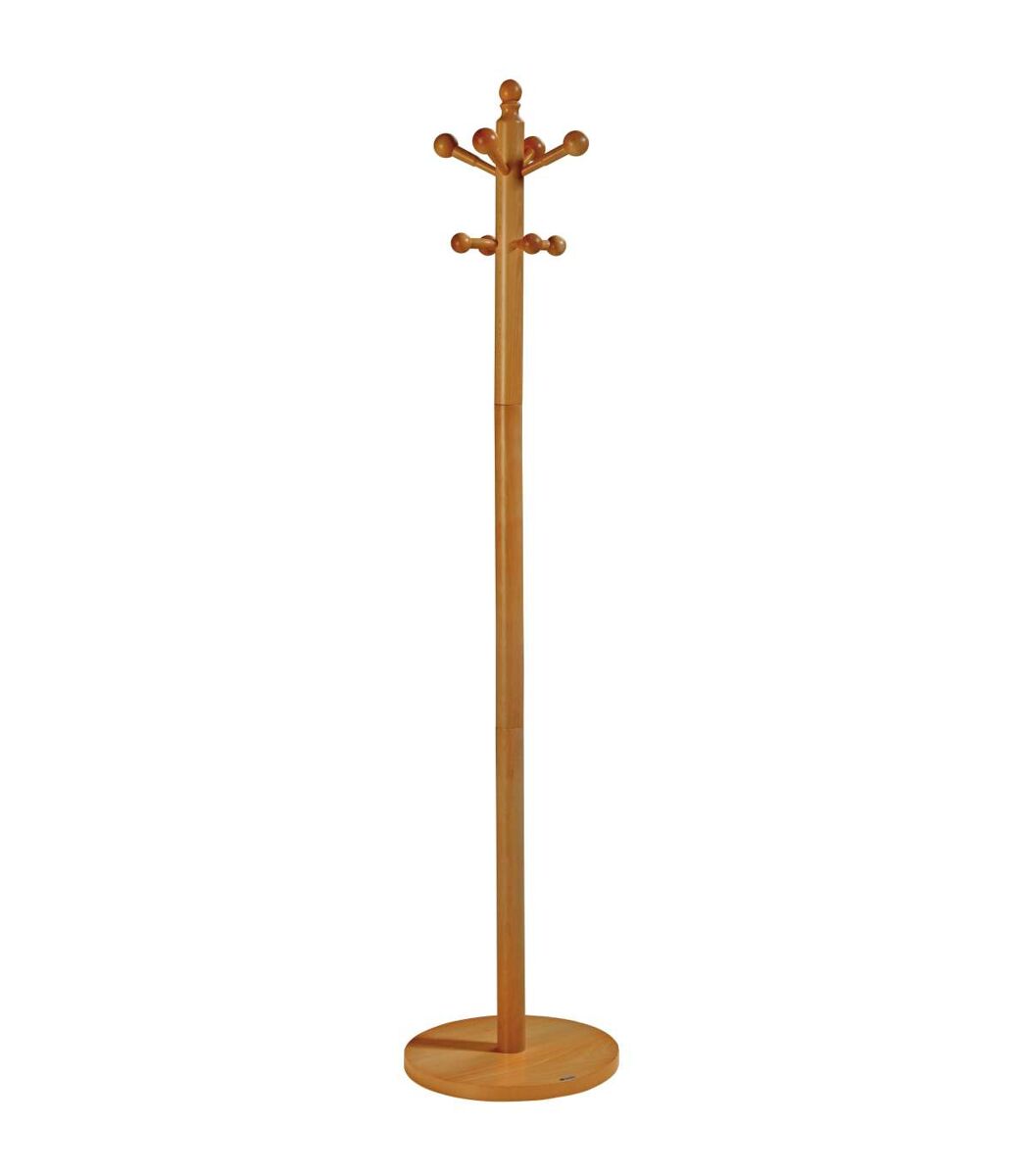 Perchero mod. 410 acabado lacado cerezo, 170 cm(alto)35 cm(ancho)35 cm(largo)
