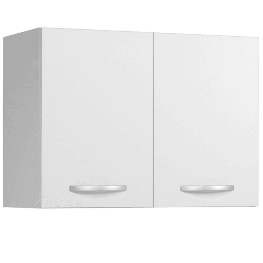 Módulo de cozinha superior 80 cm EKO 2 portas branco fosco módulo de armazenamento moderno Módulo de cozinha superior 80 cm EKO 2 portas branco fosco módulo de armazenamento moderno