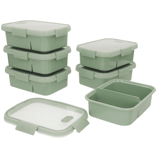 Curver Pack 6 recipientes herméticos 20x15x7 cm (0,6+0,3L)