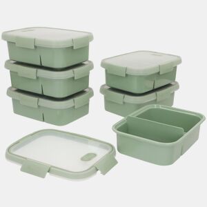 Curver Pack 6 recipientes herméticos 20x15x7 cm (0,6+0,3L)