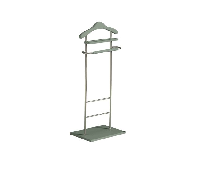 Galán 313 herraje cromo satinado lacado verde, 110cm(alto) 45cm(ancho) 28cm(largo)