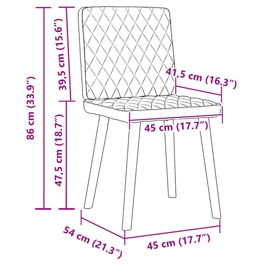 vidaXL Cadeiras de jantar 4 pcs tecido cinzento-acastanhado vidaXL Cadeiras de jantar 4 pcs tecido cinzento-acastanhado