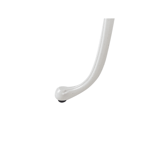 Mesa bistrô DASCIO 61 cm 61 cm Metal Branco creme