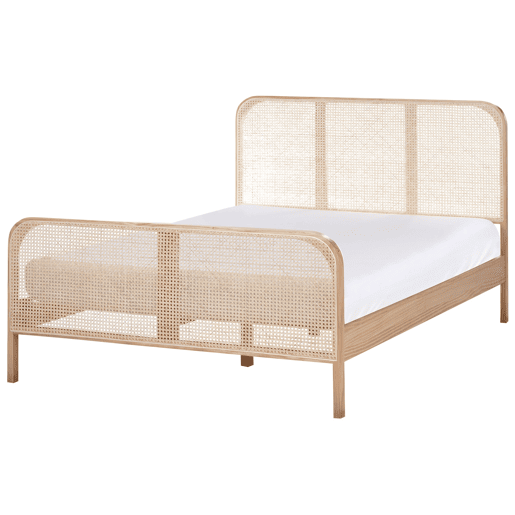 Cama Pinho GONFARON 140 x 200 cm Castanho claro