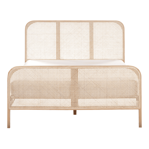 Cama Pinho GONFARON 140 x 200 cm Castanho claro