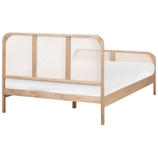 Cama Pinho GONFARON 140 x 200 cm Castanho claro