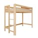 Cama de media altura con somier Anaëlle 203x99 Cama de media altura con somier Anaëlle 203x99 Natural