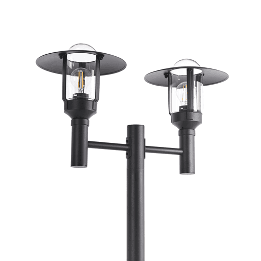 Beliani Poste de iluminação TIZU