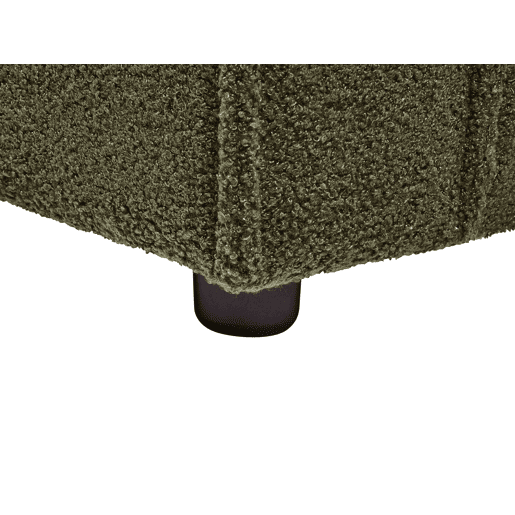 Cama de água Bouclé LINARDS 160 x 200 cm Verde escuro