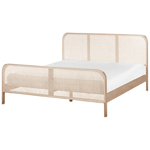 Cama Pinho GONFARON 180 x 200 cm Castanho claro