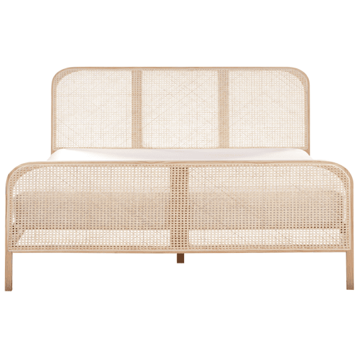 Cama Pinho GONFARON 180 x 200 cm Castanho claro