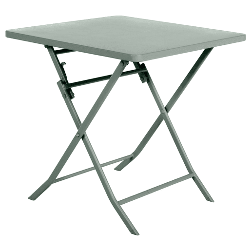 Greensboro pacote de móveis de exterior dobrável mesa quadrada + 2 cadeiras de terraço de jardim estilo contemporâneo cor verde oliva Greensboro pacote de móveis de exterior dobrável mesa quadrada + 2 cadeiras de terraço de jardim estilo contemporâneo cor verde oliva