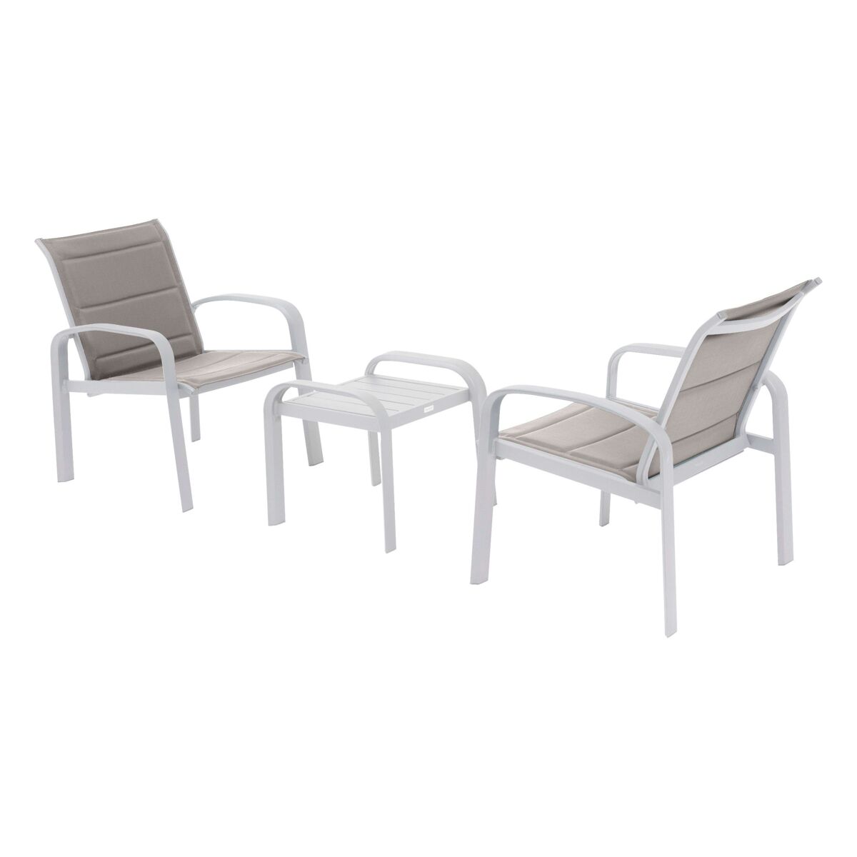 Conjunto Muebles Exterior Elyn 3 Piezas Jardín Terraza