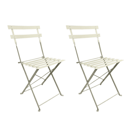 Conjunto de 2 cadeiras dobráveis u200Bu200BGreensboro bege para jardim e pátio. Conjunto de 2 cadeiras dobráveis u200Bu200BGreensboro bege para jardim e pátio.