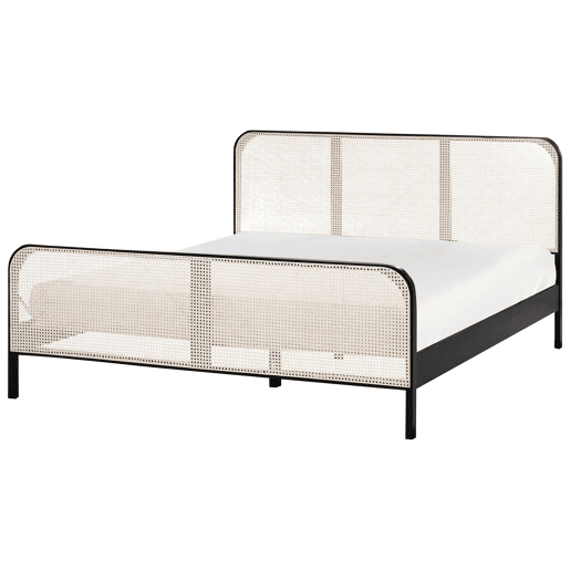 Cama Pinho GONFARON 180 x 200 cm Preto