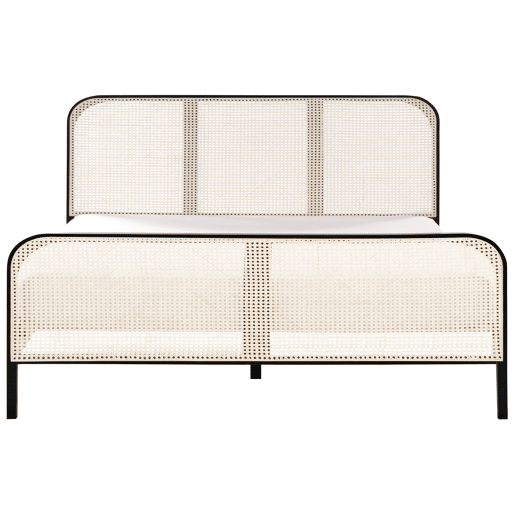 Cama Pinho GONFARON 180 x 200 cm Preto