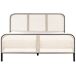 Beliani Cama Madera de pino GONFARON 186x209 Beliani Cama Madera de pino GONFARON 186x209 Marrón Claro