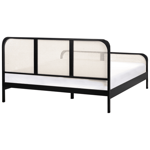 Cama Pinho GONFARON 180 x 200 cm Preto