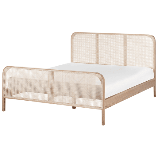 Cama Pinho GONFARON 160 x 200 cm Castanho claro