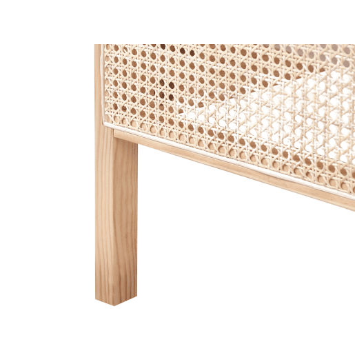 Cama Pinho GONFARON 160 x 200 cm Castanho claro