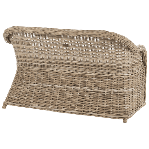 Beliani Sofá de jardim Rattanvime SUSUA