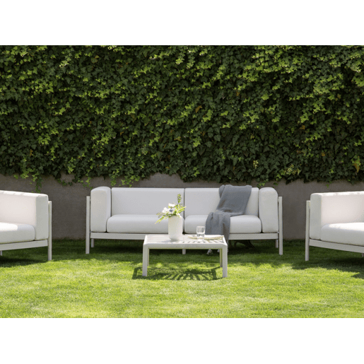 Beliani Sofá de jardim Material sintético FERRETTI