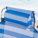 Aktive Pack de 2 sillas de playa plegables y reclinables Aktive Pack de 2 sillas de playa plegables y reclinables Azul Marino