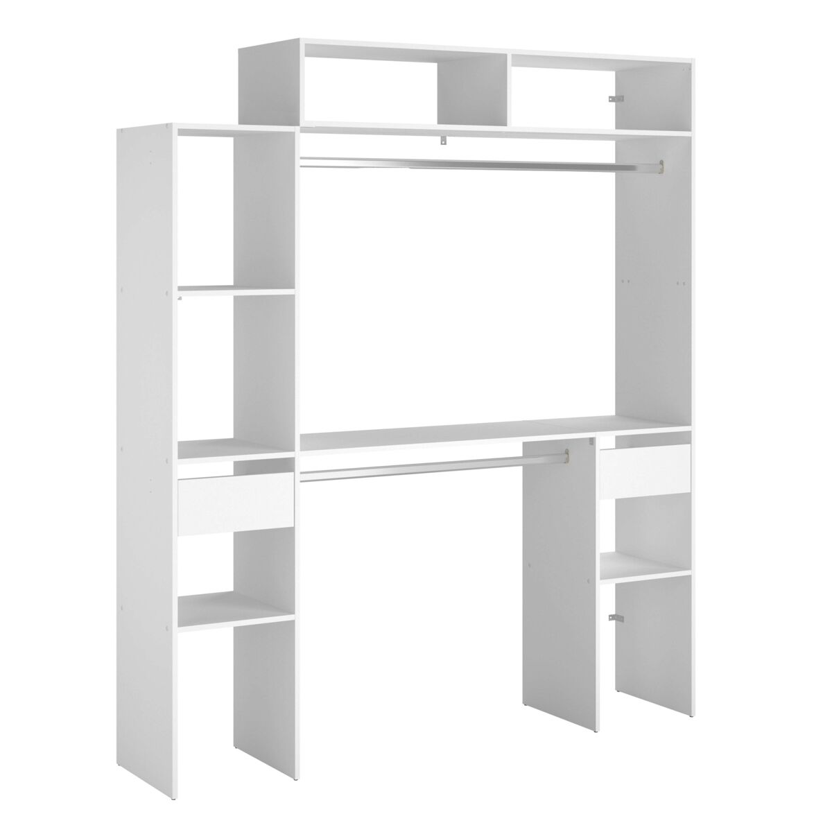 Vestidor Abierto Modular Custom Modulo C + F