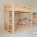 Cama litera a ras de suelo somieres incluidos Anaëlle 203x99 Cama litera a ras de suelo somieres incluidos Anaëlle 203x99 Madera