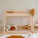 Cama litera a ras de suelo somieres incluidos Anaëlle 203x99 Cama litera a ras de suelo somieres incluidos Anaëlle 203x99 Madera